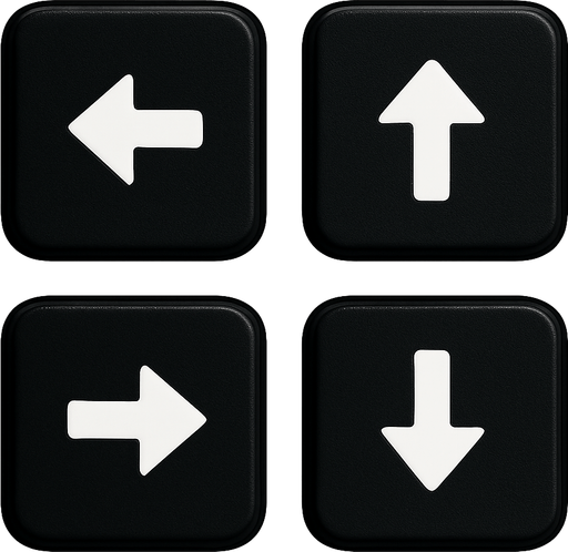 Cut out just the 4 buttons