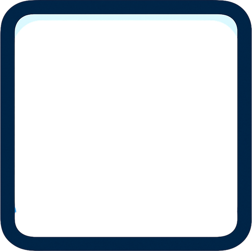 cuadrado celeste.
In-Game asset.  2d.  High contrast.  No shadows