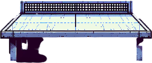 pong background.
Single Game Texture. In-Game asset. 2d. Blank background. High contrast. No shadows.