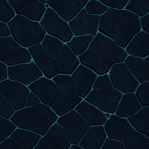 Hielo oscuro, ocupar toda la imagen, visto desde arriba.
In-Game asset.  2d.  High contrast.  No shadows