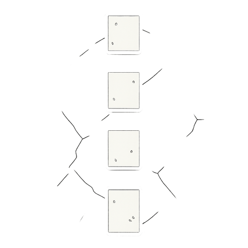 an piece of road line lane (intermitent not continuos).
In-Game asset.  2d.  High contrast.  No shadows