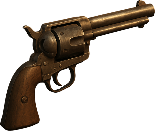 old 6-shooter pistol.
In-Game asset