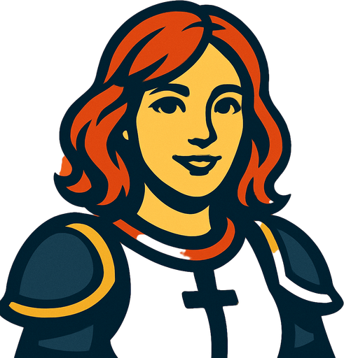 The woman's face is turned towards us.
In-Game asset.  2d.  High contrast.  No shadows