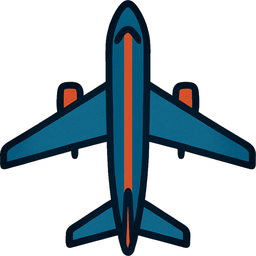 plane. from top side 

In-Game asset.  2d.  High contrast.  No shadows