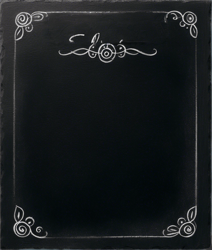 Word "ELIXIR" in chalk