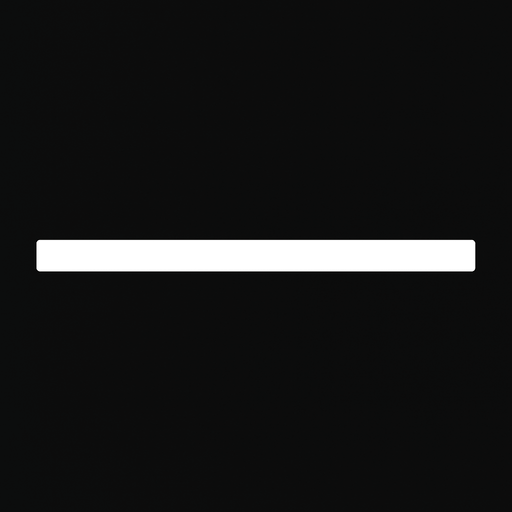 a horizontal bar that can be infinitely scaled on x, white color.
In-Game asset.  2d.  High contrast.  No shadows