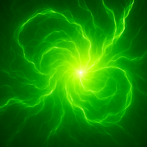 glow much much more, powerfull green