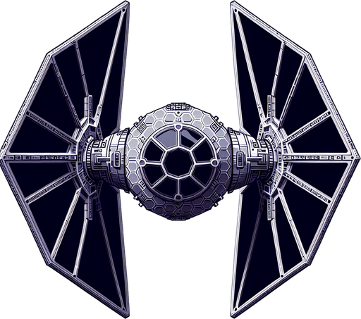 Tie Fighter, Top view