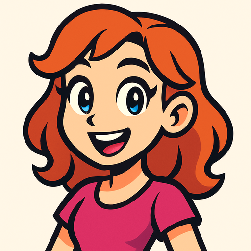 so cute woman.
In-Game asset.  2d.  High contrast.  No shadows