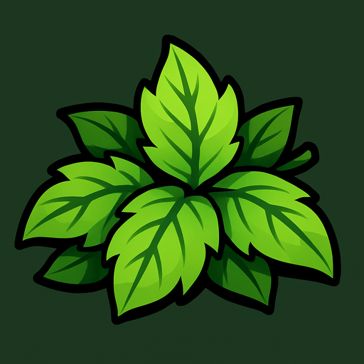 Leaves.
In-Game asset.  2d.  High contrast.  No shadows