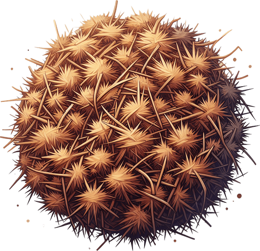 Ball of dry desert bushes.
video game sprite