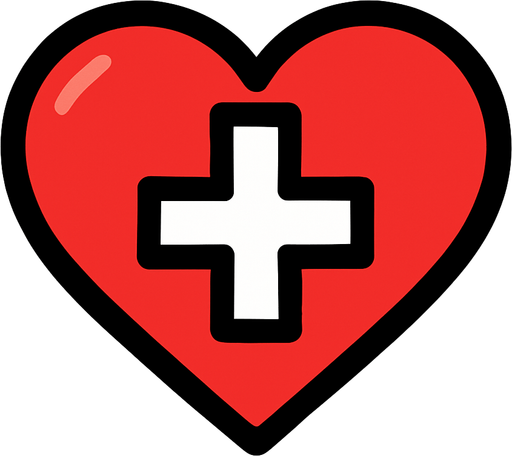 A 2D Healt.
In-Game asset.  2d.  High contrast.  No shadows