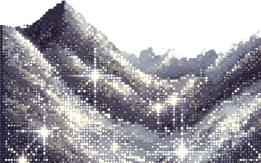 pixel art of a metal background.