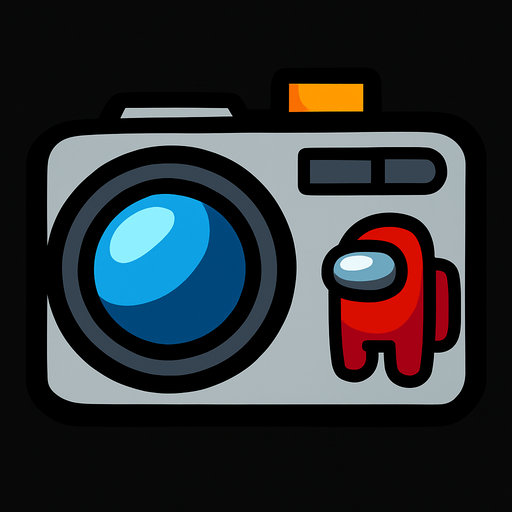 cameraFrame among us.
In-Game asset.  2d.  High contrast.  No shadows