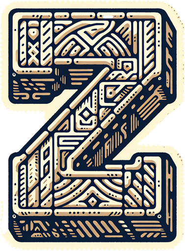 block z for tetris in russian style.
Single Game Texture. In-Game asset. 2d. Blank background. High contrast. No shadows.