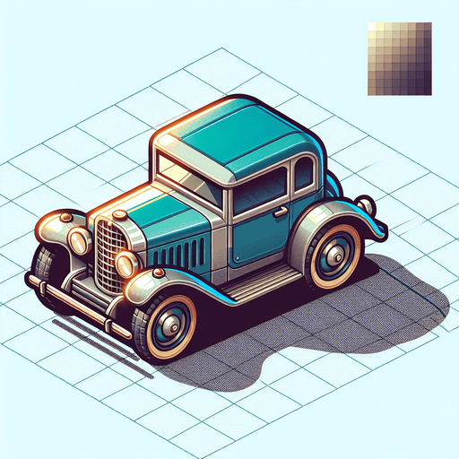 car.
Single Game Texture.  In-Game asset.  2d.  Blank background.  High contrast.  No shadows