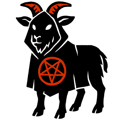 cultists animal.
In-Game asset.  2d.  High contrast.  No shadows
