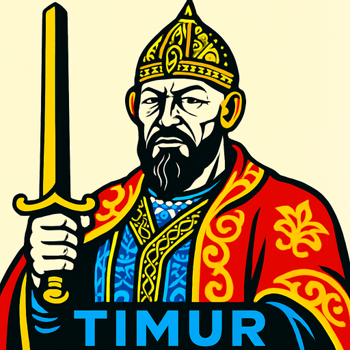 Great Timur.
High contrast.  No shadows