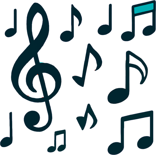 Music back ground.
In-Game asset.  2d.  High contrast.  No shadows