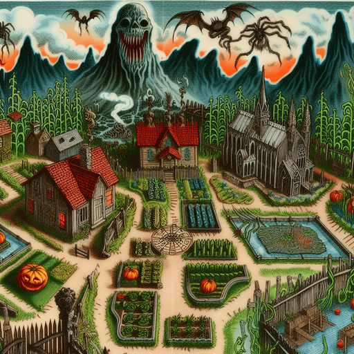 korkunç bir bahçe.
korkunç bir bahçe haritası