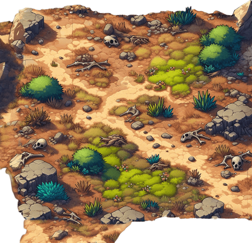 Add more scenery such as trees and rocks