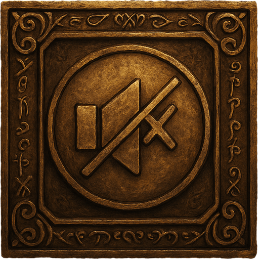 Make a mute button in lotr style