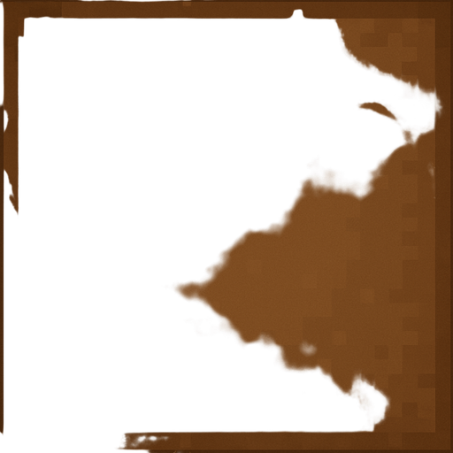 Simple empty clean pixel art background in brown.
In-Game asset.  2d.  High contrast.  No shadows. Game menu background.