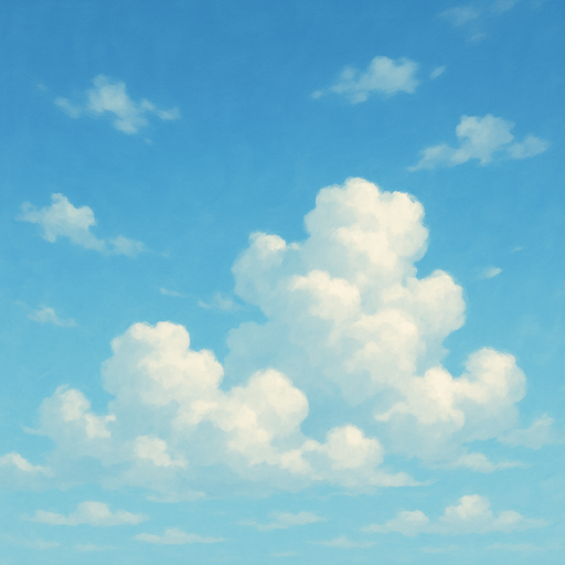 Create realistic background on sky and clouds.
In-Game asset.  2d.  No shadows