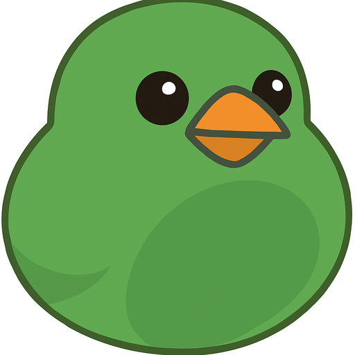 Green bird