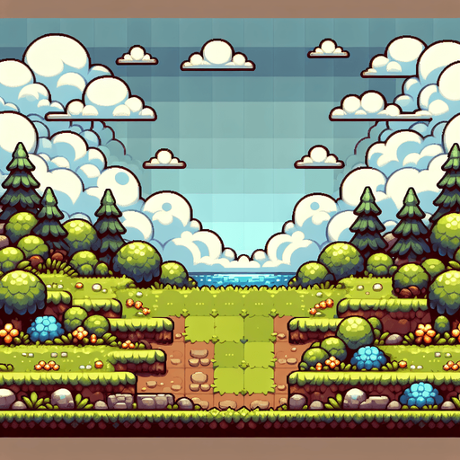 Background tile.
Single Game Texture. In-Game asset. 2d. Blank background. High contrast. No shadows.