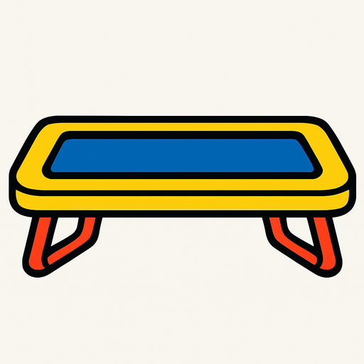 trampoline 200x20.
In-Game asset.  2d.  High contrast.  No shadows