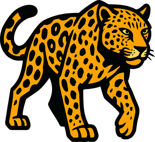 Leopar.
In-Game asset.  2d.  High contrast.  No shadows