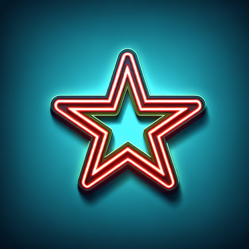 Star.
Single Game Texture.  In-Game asset.  2d.  Blank background.  High contrast.  No shadows. 3d