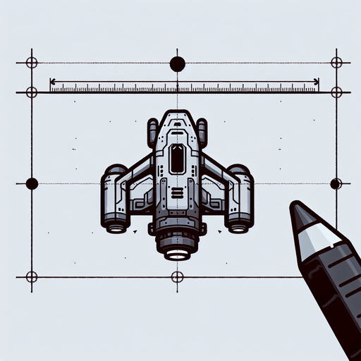 Space craft facing upwards.
Single Game Texture. In-Game asset. 2d. Blank background. High contrast. No shadows.