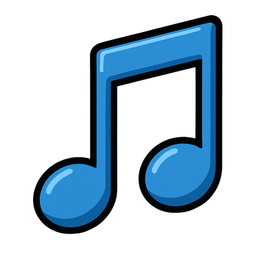 Müzik Notası.
In-Game asset.  High contrast.  No shadows