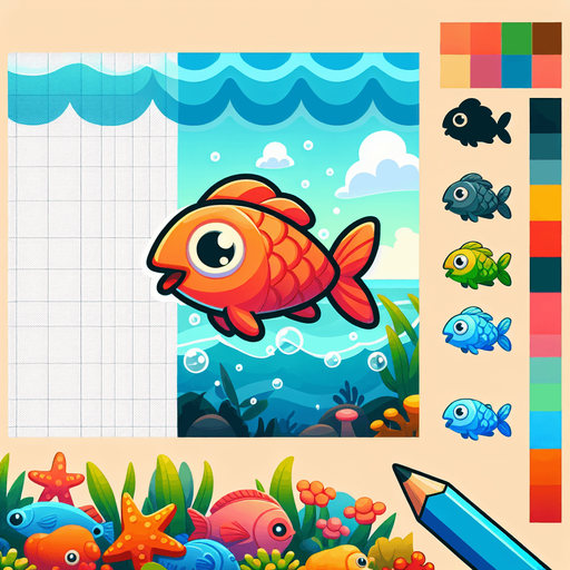 Рыба анимационная.
Single Game Texture. In-Game asset. 2d. Blank background. High contrast. No shadows.