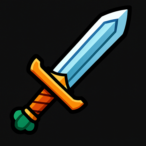 Espada.
In-Game asset.  2d.  High contrast.  No shadows