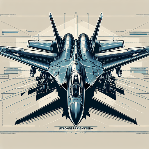 A stronger fighter plane.
Single Game Texture. In-Game asset. 2d. Blank background. High contrast. No shadows.