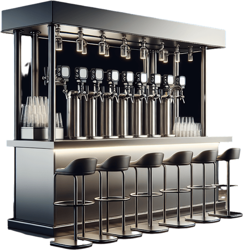 Nitro bar no background