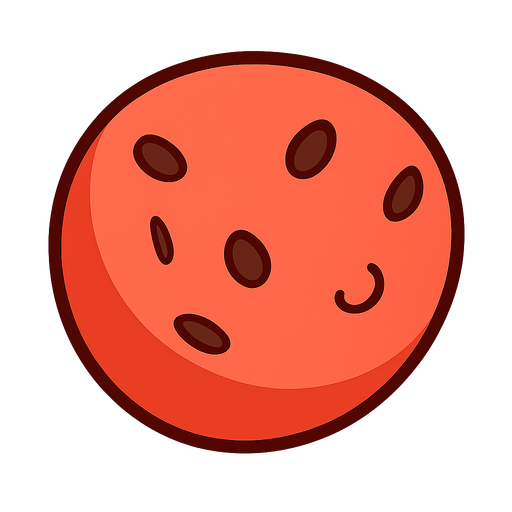 A paintball ball. No background. Transparent background. Blank background. No shadows. 2d. In-Game asset. flat