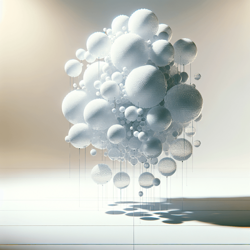 Ice spheres , Light, Blur, Imagination object, white..
Single Game Texture. In-Game asset. 2d. Blank background. High contrast. No shadows.