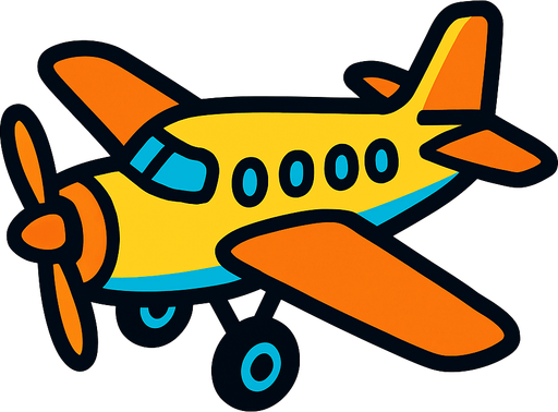 plane.
In-Game asset.  2d.  High contrast.  No shadows
