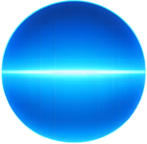 blue oval beam.
Single Game Texture.  In-Game asset.  2d.  Blank background.  High contrast.  No shadows