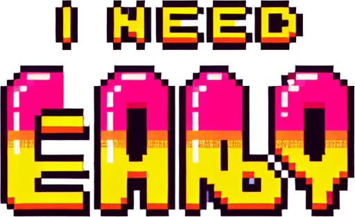 pixel under tale text= ı need 100Candy
