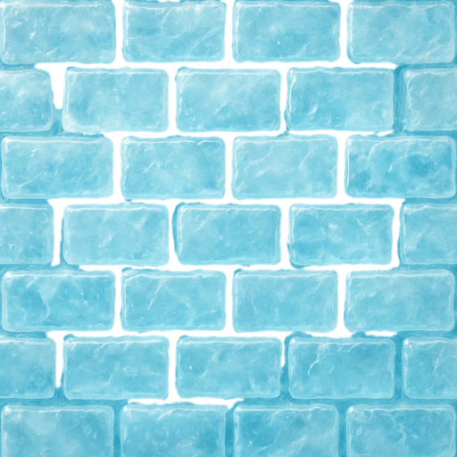 Haz los bloques de hielo ya no de piedra.