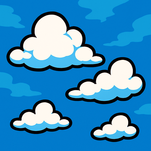 sky.
In-Game asset.  2d.  High contrast.  No shadows