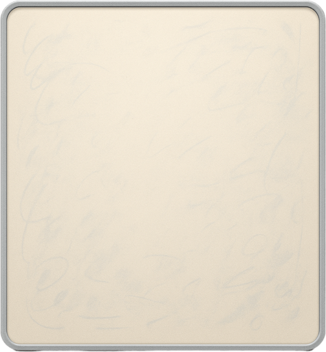 An office whiteboard aspect ratio 3/4, nothing on it but with it has some marks from previous drawings. Add some marks from previous usage. Should work as a background for a modal dialog. Cute soft graphics. soft ambient light. semi-matte to satin surfaces. naturalistic with slight saturation boost colors. Tone is premium, friendly, clean with lifestyle or service-oriented appeal.
In-Game asset.  2d.  High contrast.  No shadows