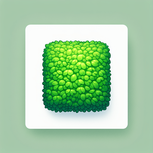 show a bright green package.
Single Game Texture. In-Game asset. 2d. Blank background. High contrast. No shadows.