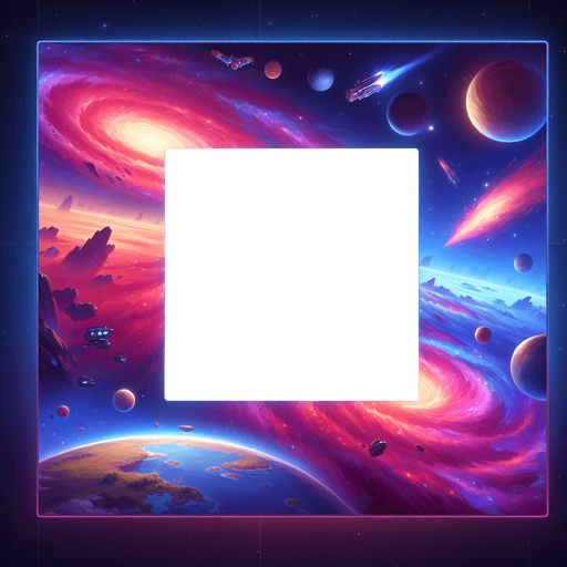 background image like ultra hd space or galaxy.
Single Game Texture.  In-Game asset.  2d.  Blank background.  High contrast.  No shadows