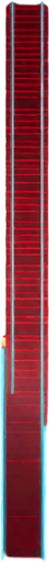 red laser. No background. Transparent background. Blank background. No shadows. 2d. In-Game asset. flat